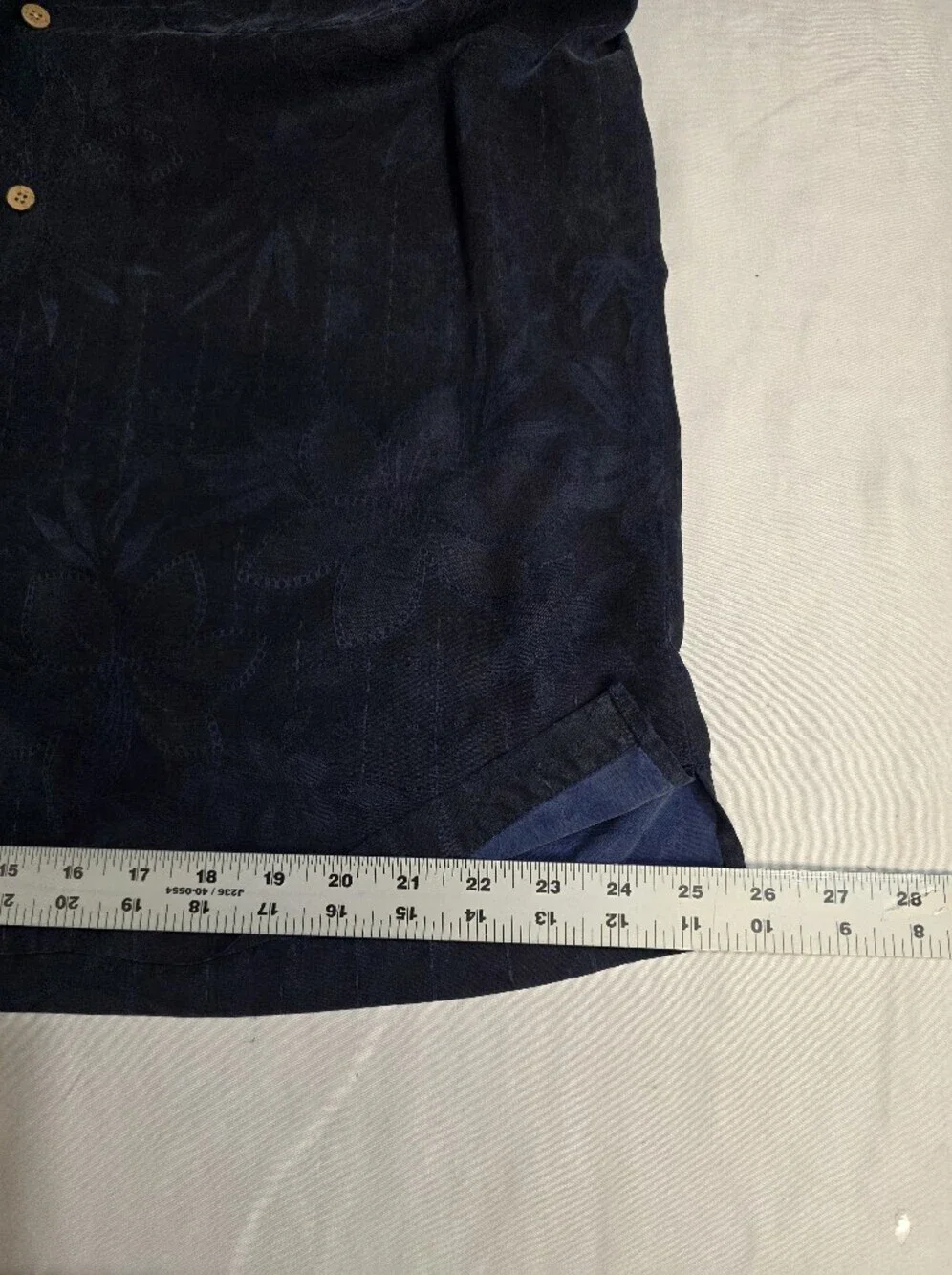 Paradise Collection Mens Large Short-Sleeve Button-Down Camp Shirt 100% Silk